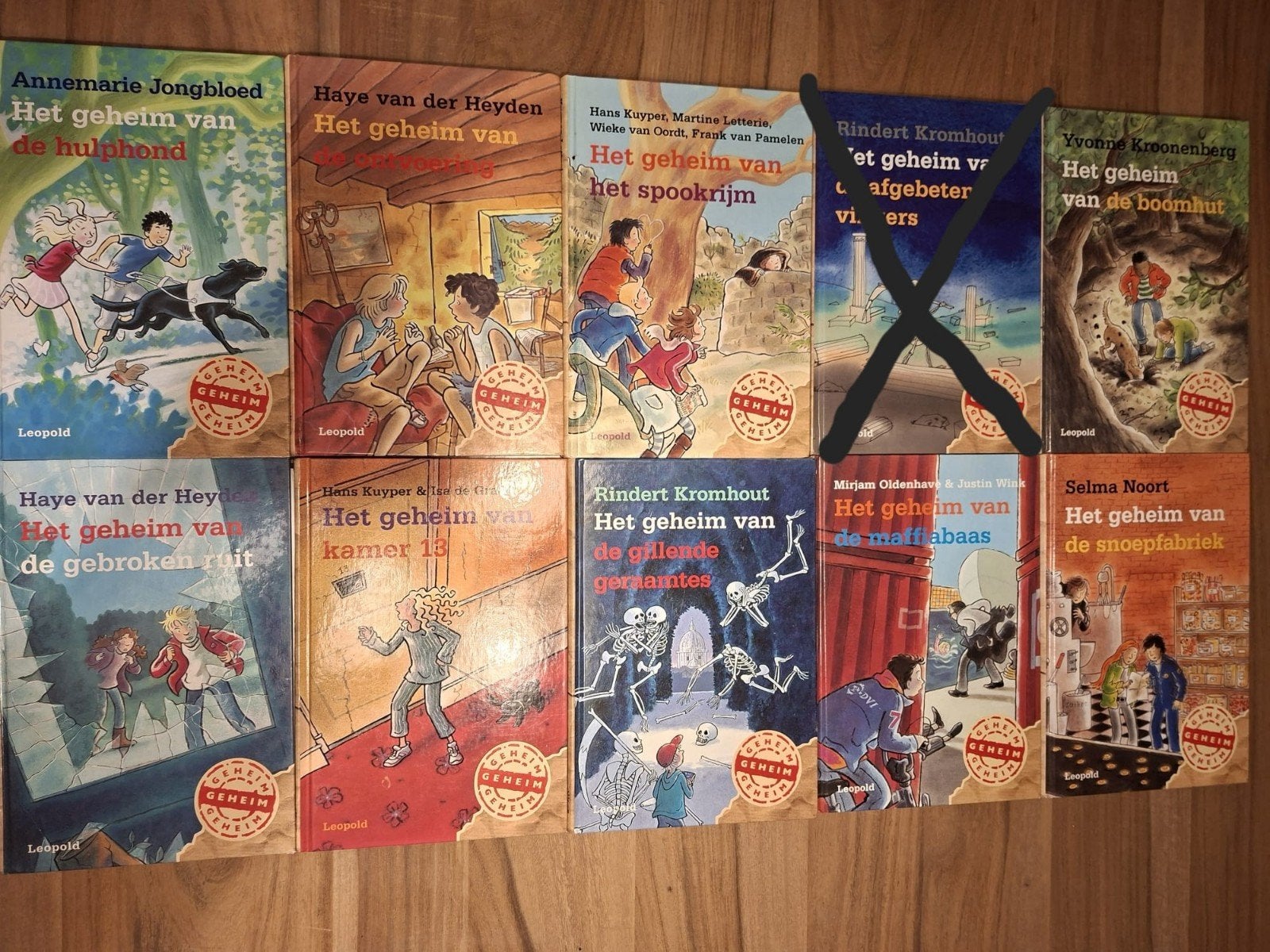 Het Geheim van... - Diverse kinderboeken (De Boekerij), Boeken, Ophalen of Verzenden, Gelezen, Diverse auteurs, Fictie