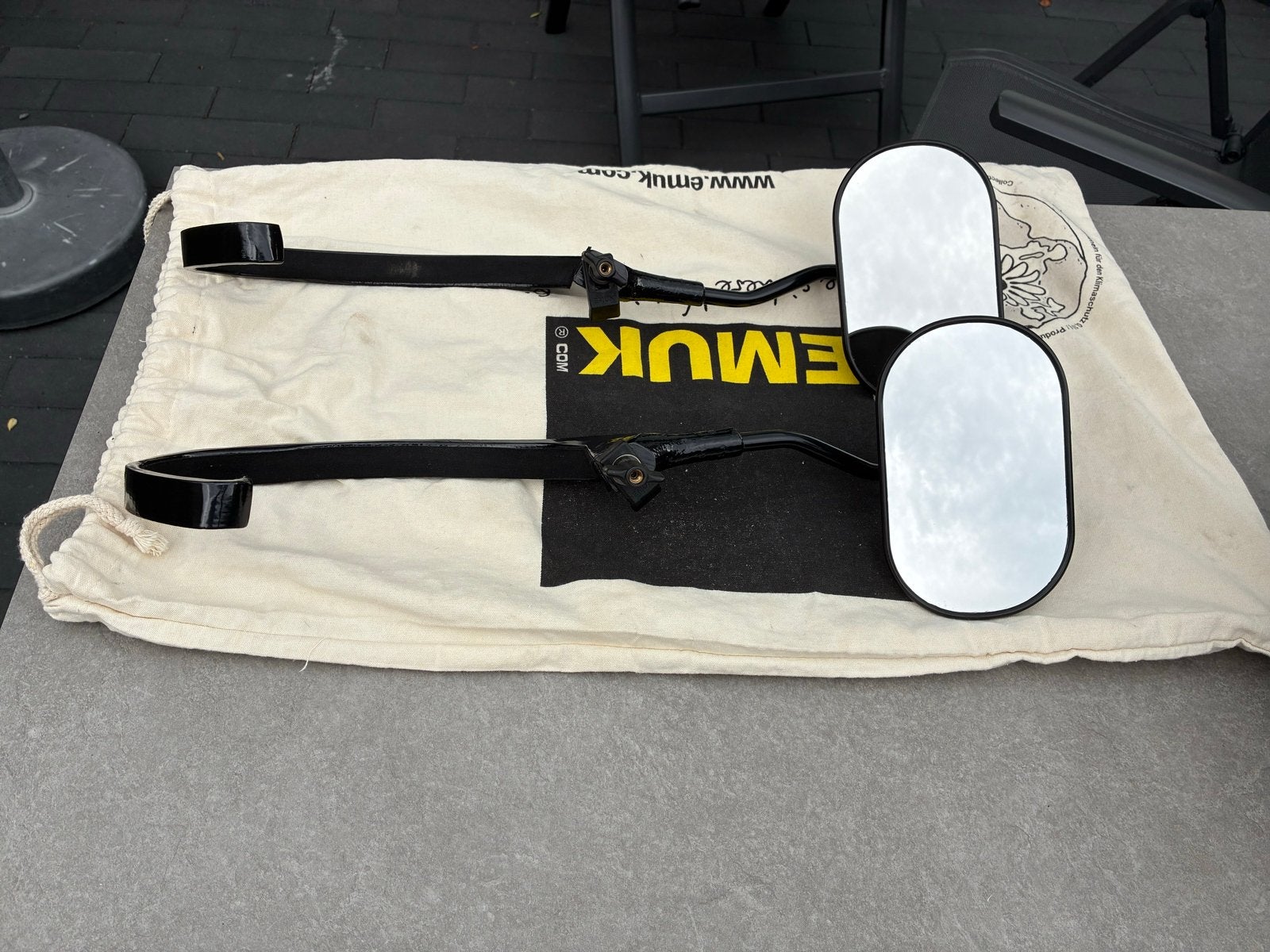 Set van 2 Emuk caravanspiegels - Mazda cx5 2012-2015, Ophalen, Gebruikt, Universele onderdelen