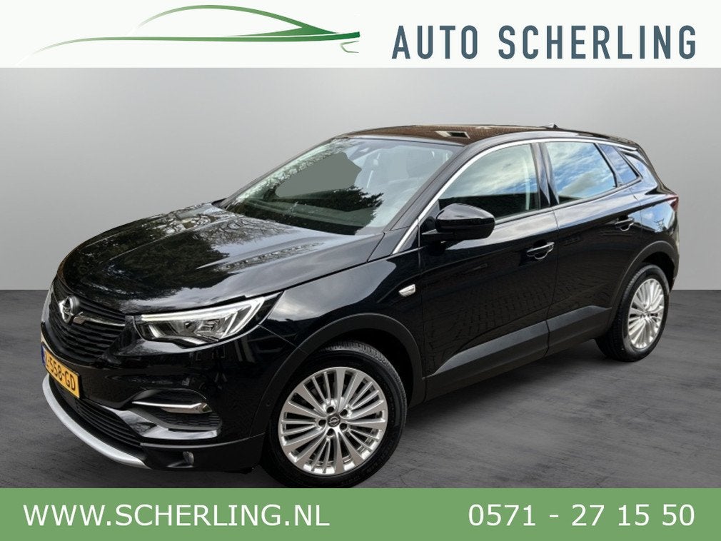 Opel Grandland 1.2 Turbo 130pk Innov. Camera, Carplay, Navi,, Grandland, Gebruikt, 1199 cc, Met garantie (alle)