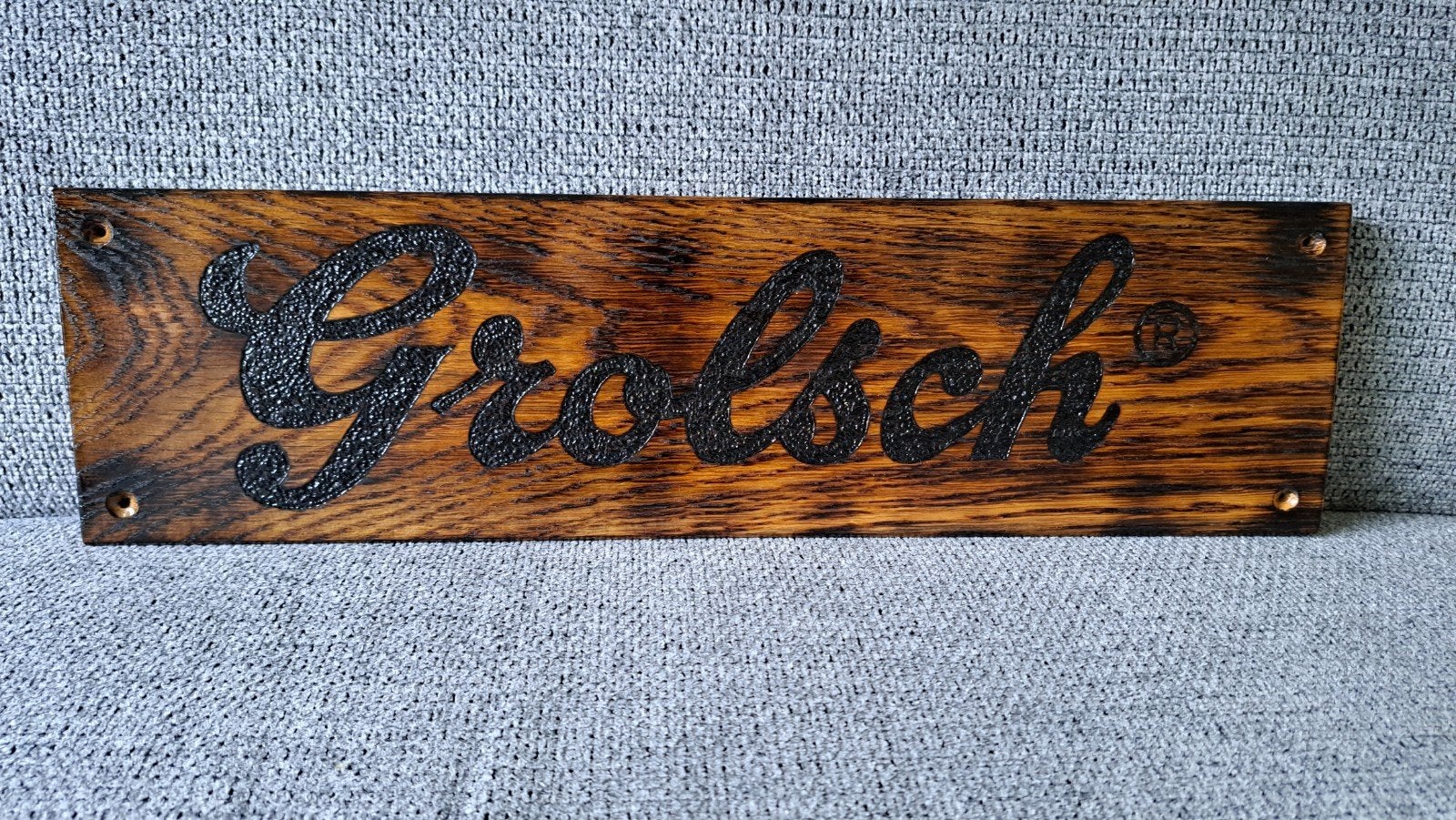 Decoratie hout, grolsch, Ophalen of Verzenden, Nieuw