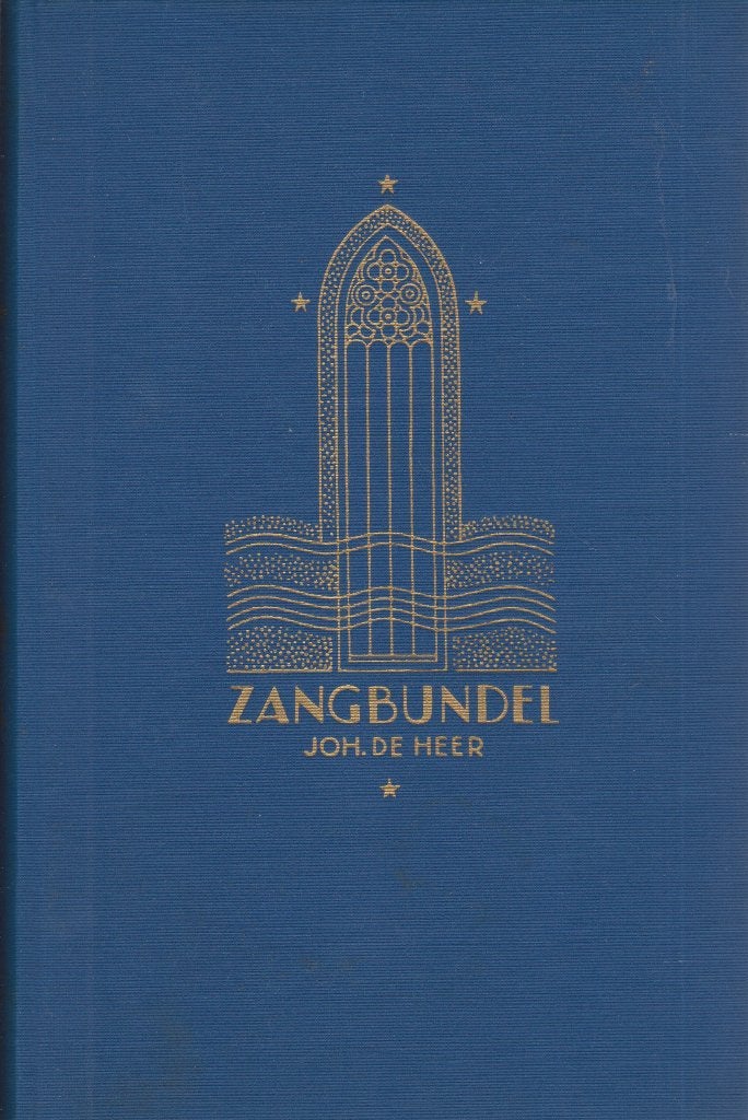 JOH.DE HEER - ZANGBUNDEL - 853 LIEDEREN EN KOREN, Ophalen of Verzenden, Gebruikt, Artiest of Componist, Orgel