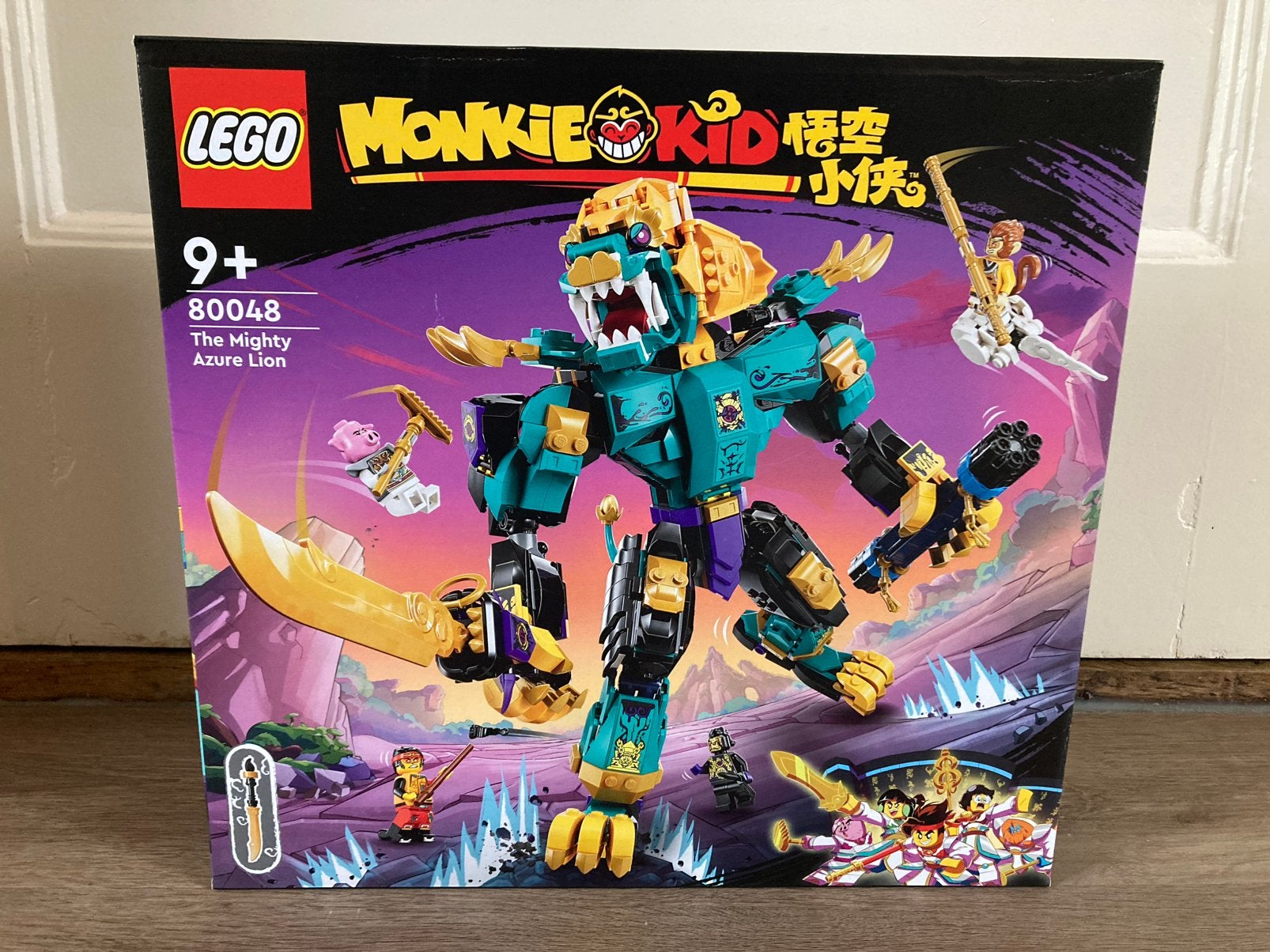 Lego monkie kid 80048 the mighty azure lion nieuw zeldzaam, Overige thema's, Lego, Nieuw, Ophalen of Verzenden