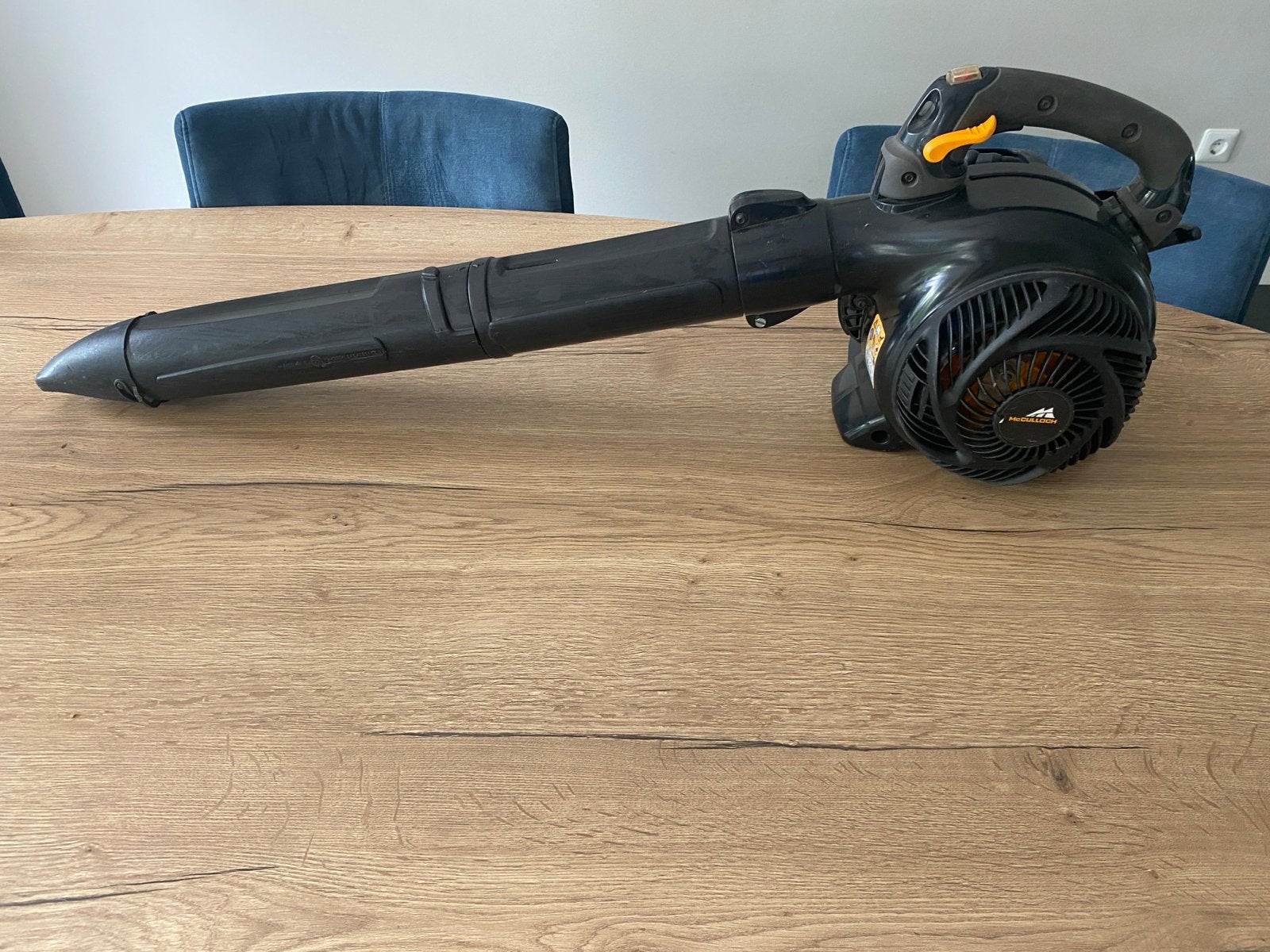 McCulloch GBV 345 Bladblazer - Krachtig en Multifunctioneel, Ophalen, Benzine, Handgedragen, Zo goed als nieuw