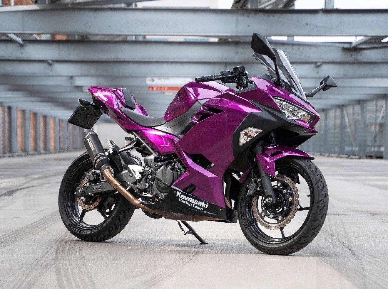 Kawasaki Ninja 400 2019 - Incl. extra kappen en uitlaat, 2 cilinders, Sportuitlaat, Gebruikt, Super Sport