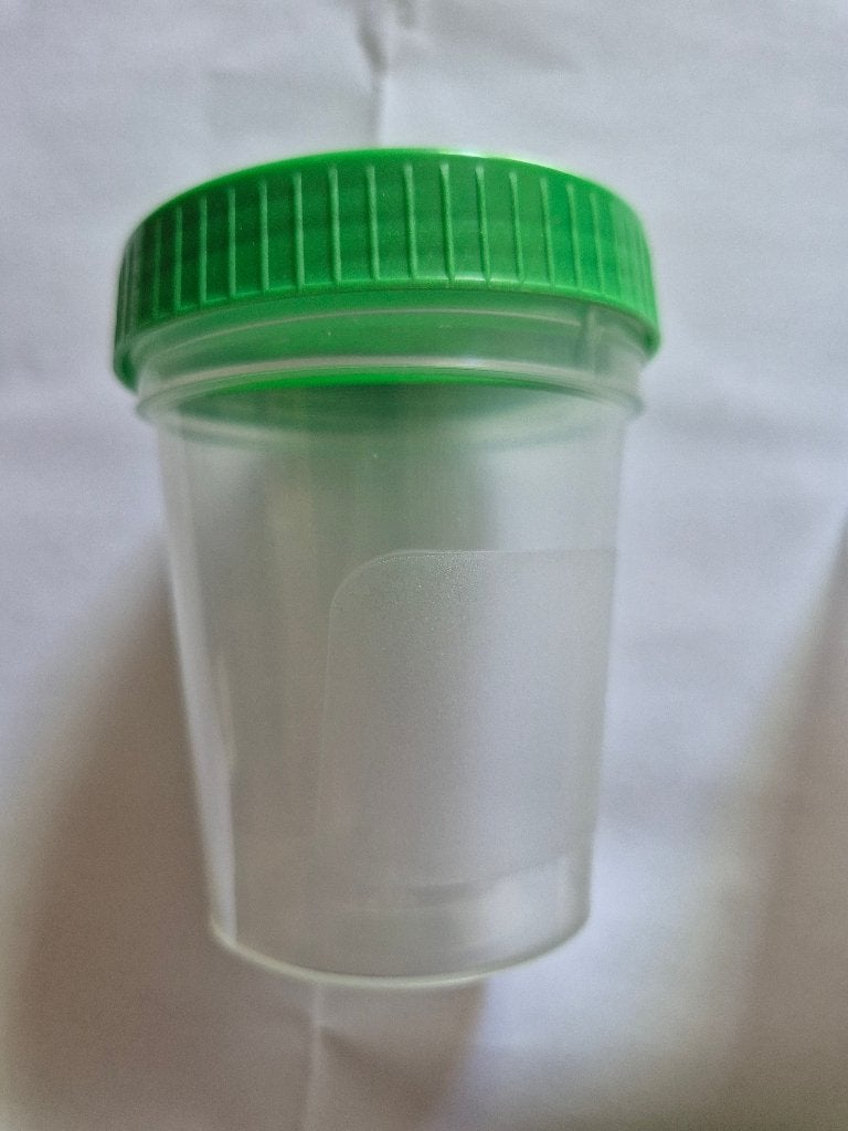 348x Urinebeker met schroefdop 125 ml x20 Multi-drugtest Dip, Ophalen of Verzenden, Nieuw