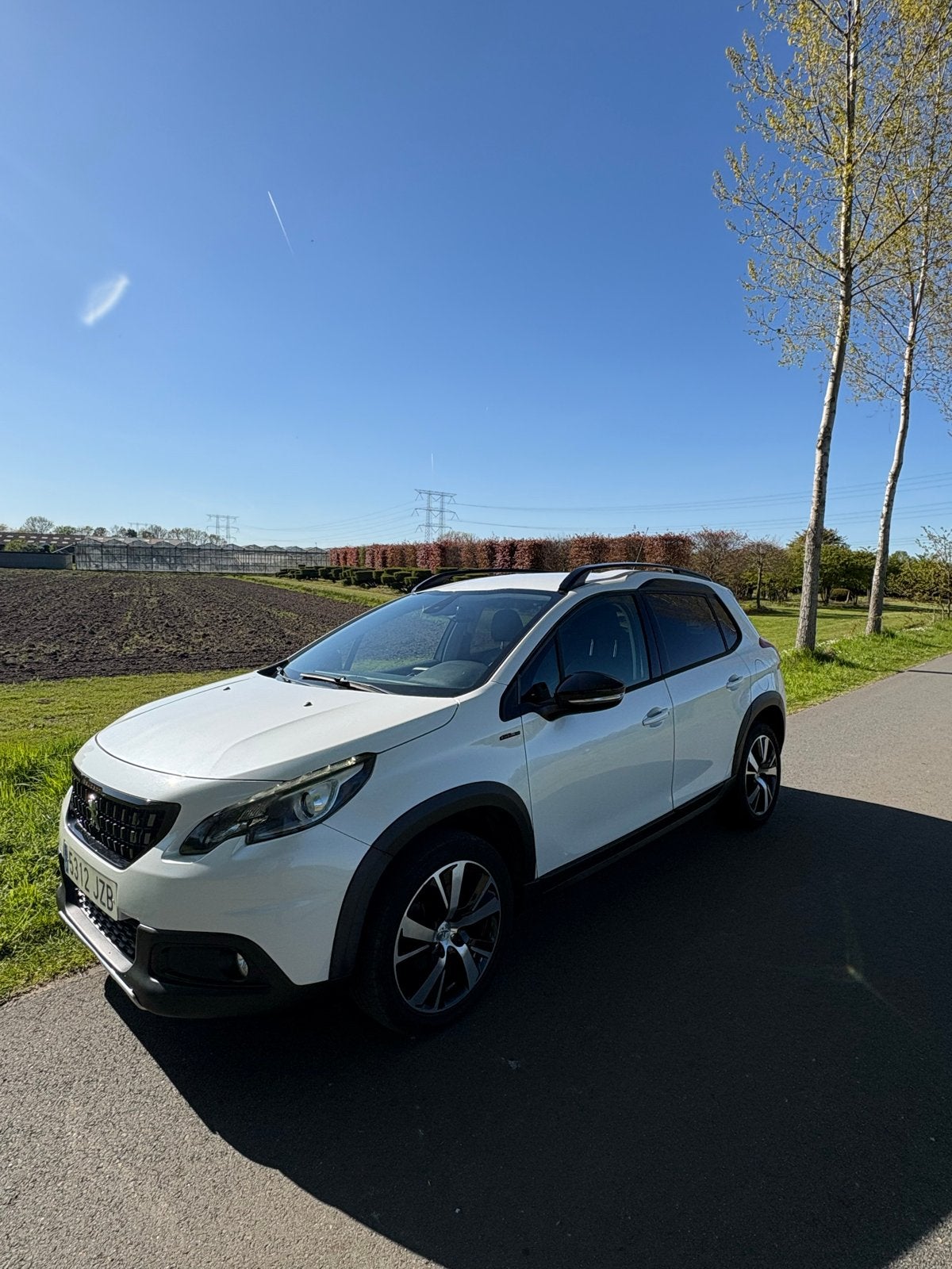 peugeot 2008 GT Line, Auto's, Peugeot, Zwart, Leder en Stof, Handgeschakeld, Particulier