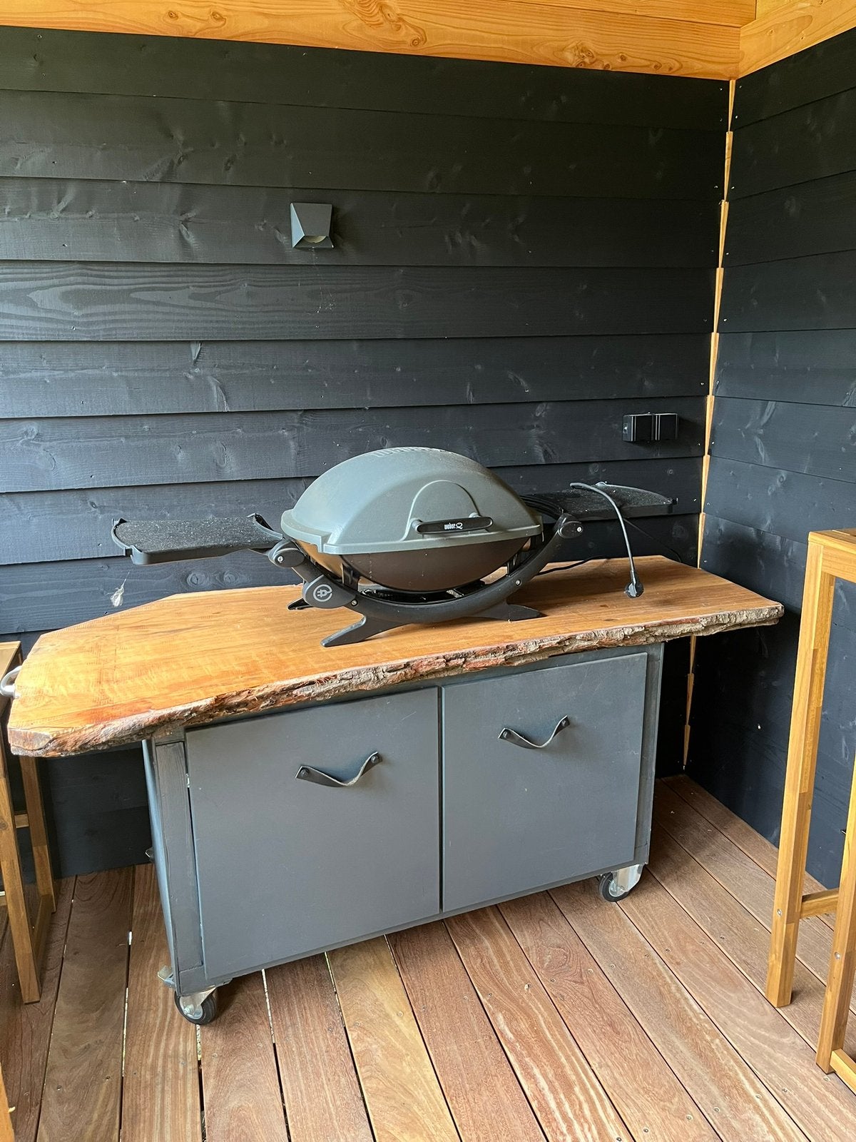 Buitenkeuken, Tuin en Terras, Ophalen, Zo goed als nieuw, Gas, Vrijstaand