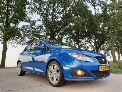 Seat Ibiza 1.4 SC, Auto's, Seat, 4 cilinders, Blauw, Ibiza, Handgeschakeld
