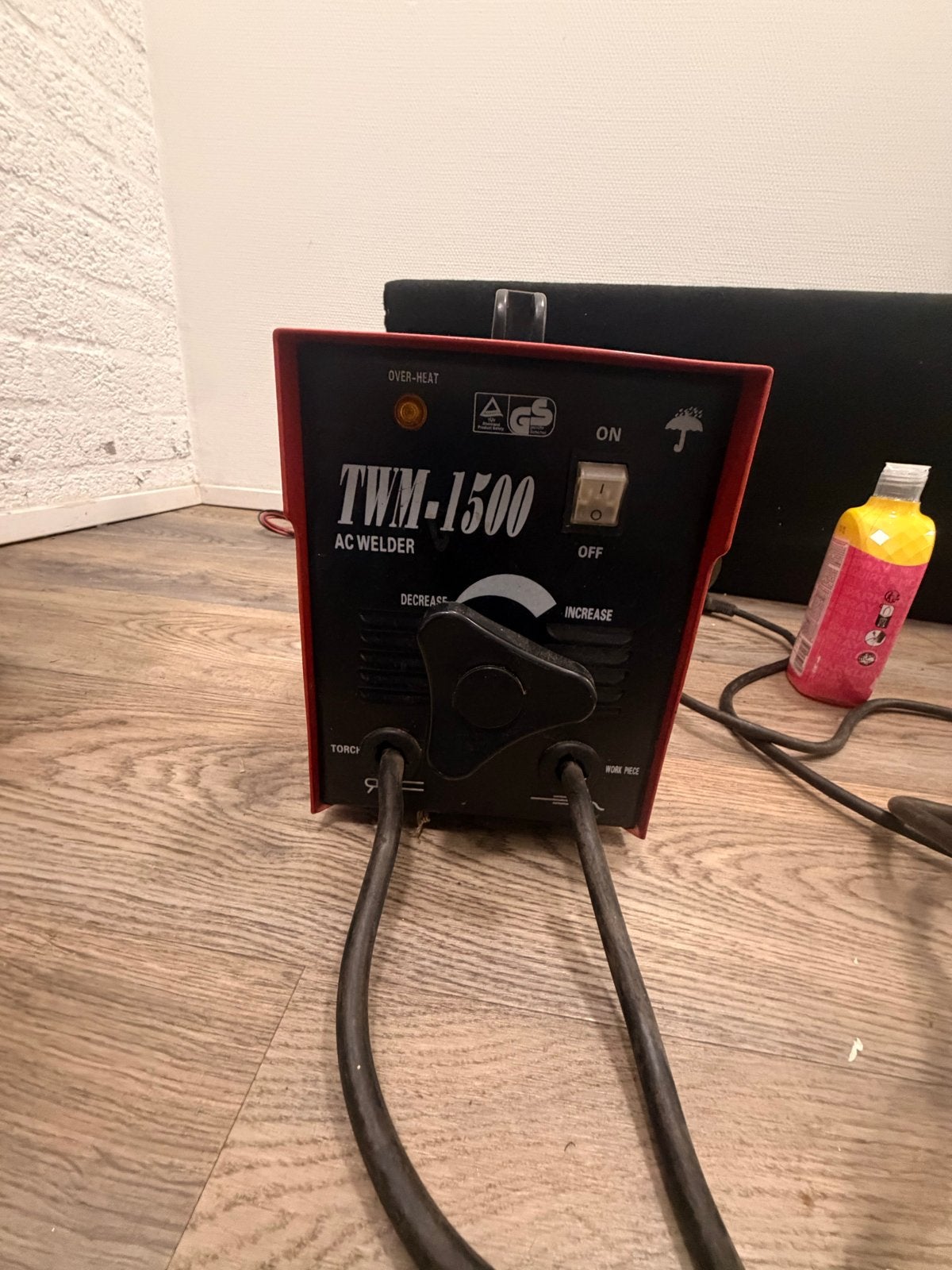 TWM-1500 AC Laseapparaat met elektroden, Ophalen, Gebruikt, Minder dan 150 ampère, Elektroden