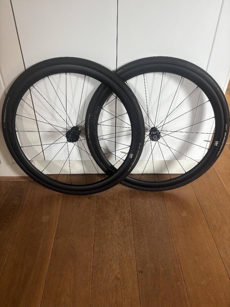Wielset Newmen Evolution SL R.35, Ophalen, Zo goed als nieuw, Wiel, Aluminium