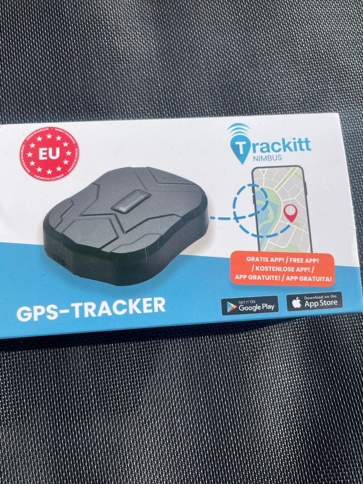 Trackitt Nimbus GPS-tracker - Nieuw in doos, Ophalen of Verzenden, Nieuw