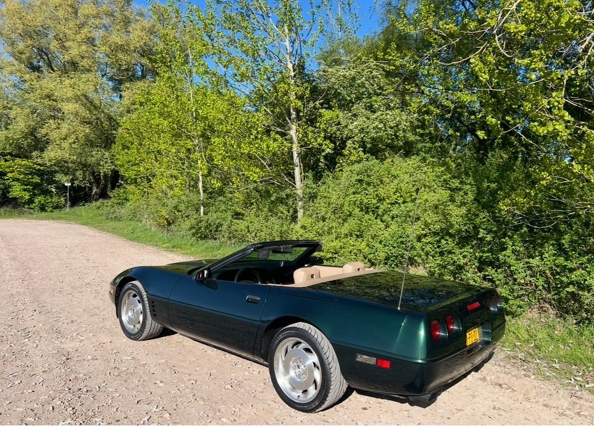 Chevrolet Corvette 5.7 Convertible AUT U9 1993 Groen, Automaat, Achterwielaandrijving, 8 cilinders, Cabriolet