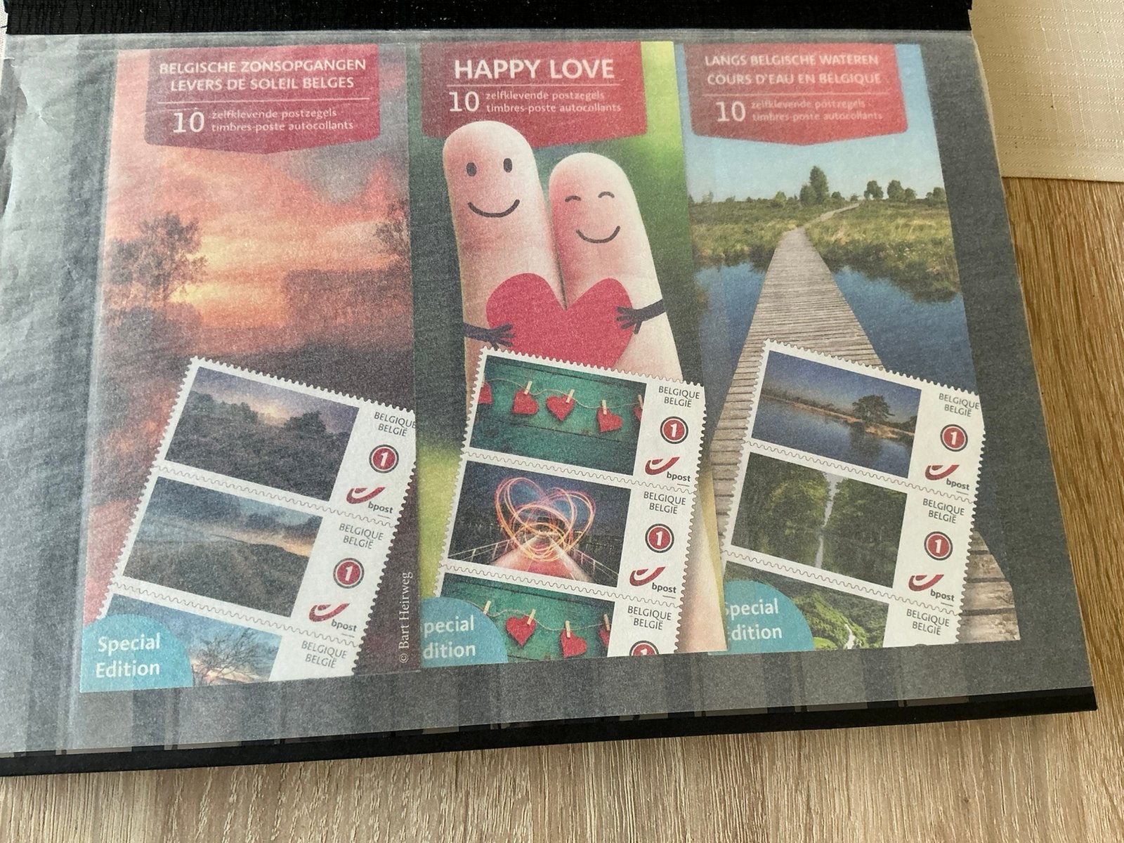 Foto 4 van België boekjes en velletjes postfris