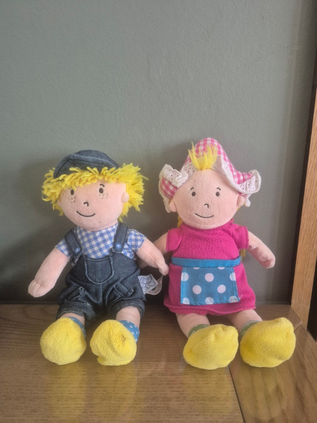 Fien & Teun knuffel Molenwaard, Kinderen en Baby's, Speelgoed | Knuffels en Pluche, Ophalen of Verzenden, Zo goed als nieuw, Overige typen