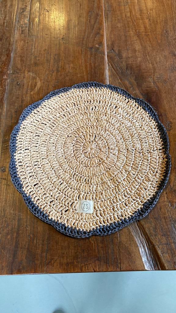 Zusss placemat raffia, Huis en Inrichting, Woonaccessoires | Onderzetters, Ophalen of Verzenden, Nieuw, Overig