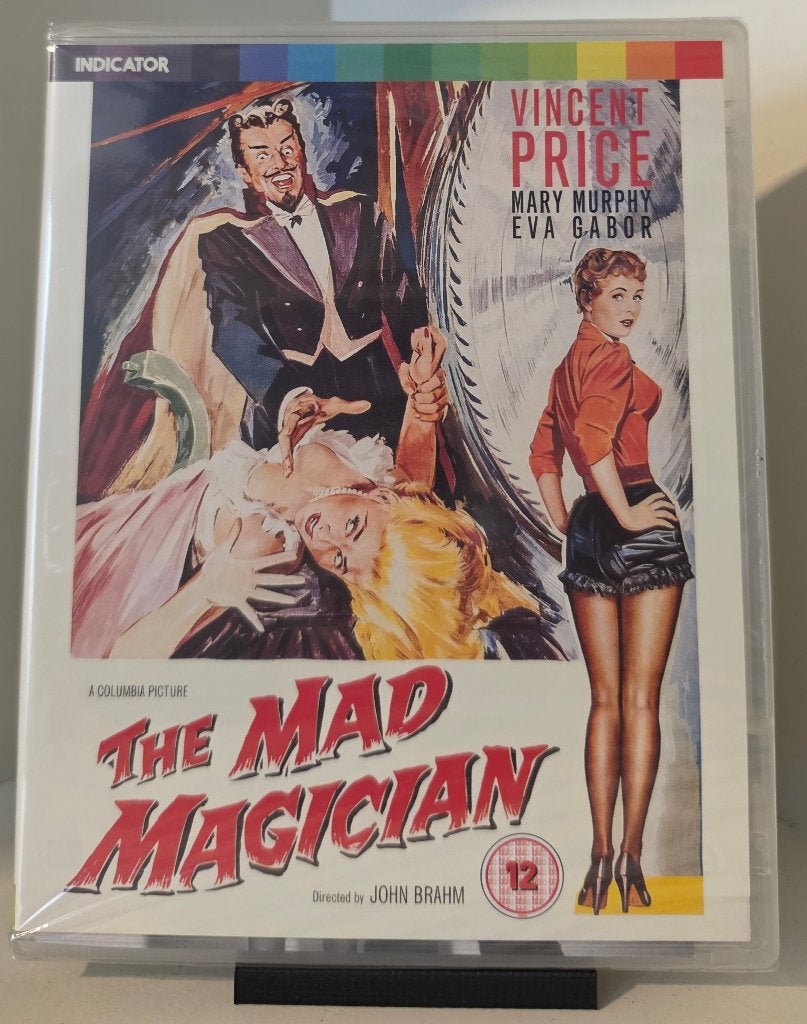 THE MAD MAGICIAN - Indicator Limited Edition - Blu-ray OOP, Horror, Verzenden, Film, Inclusief boekje