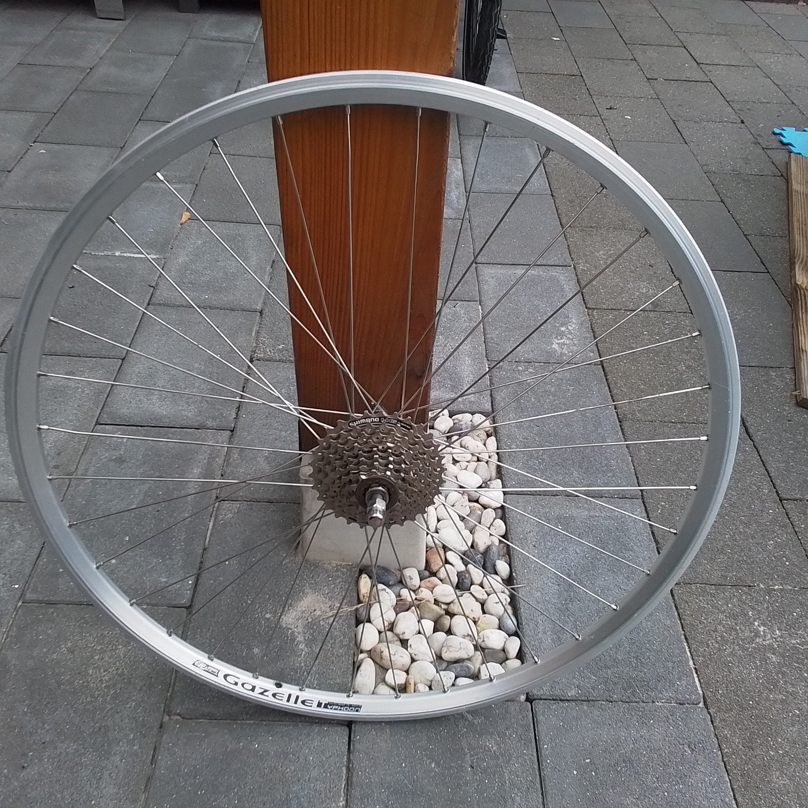 Gazelle Typhoon achterwiel met Shimano Nexus naaf, Wiel, Gebruikt, Toerfiets, Ophalen of Verzenden