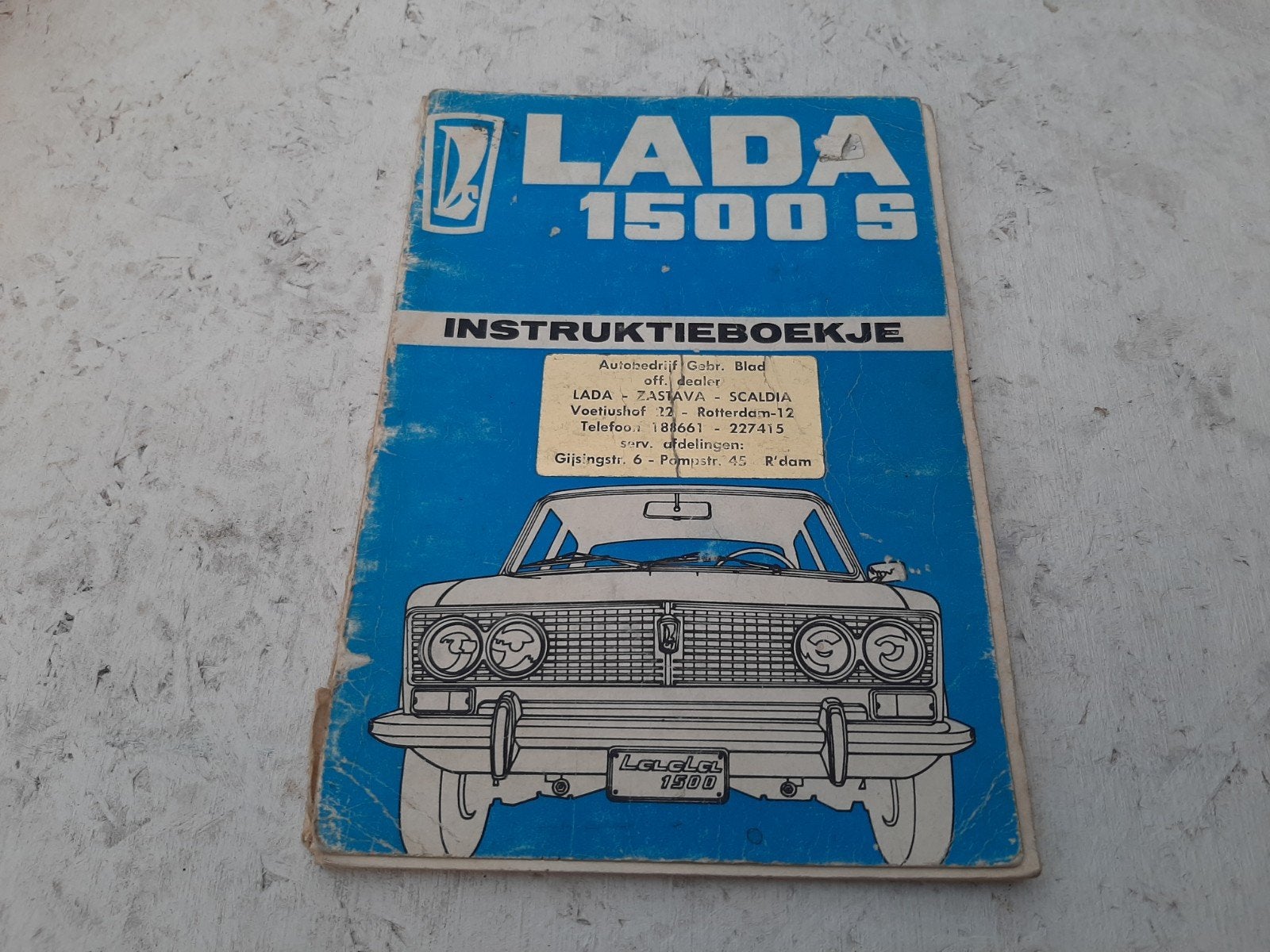 Lada 1500 S Instructieboekje - Origineel, Ophalen of Verzenden