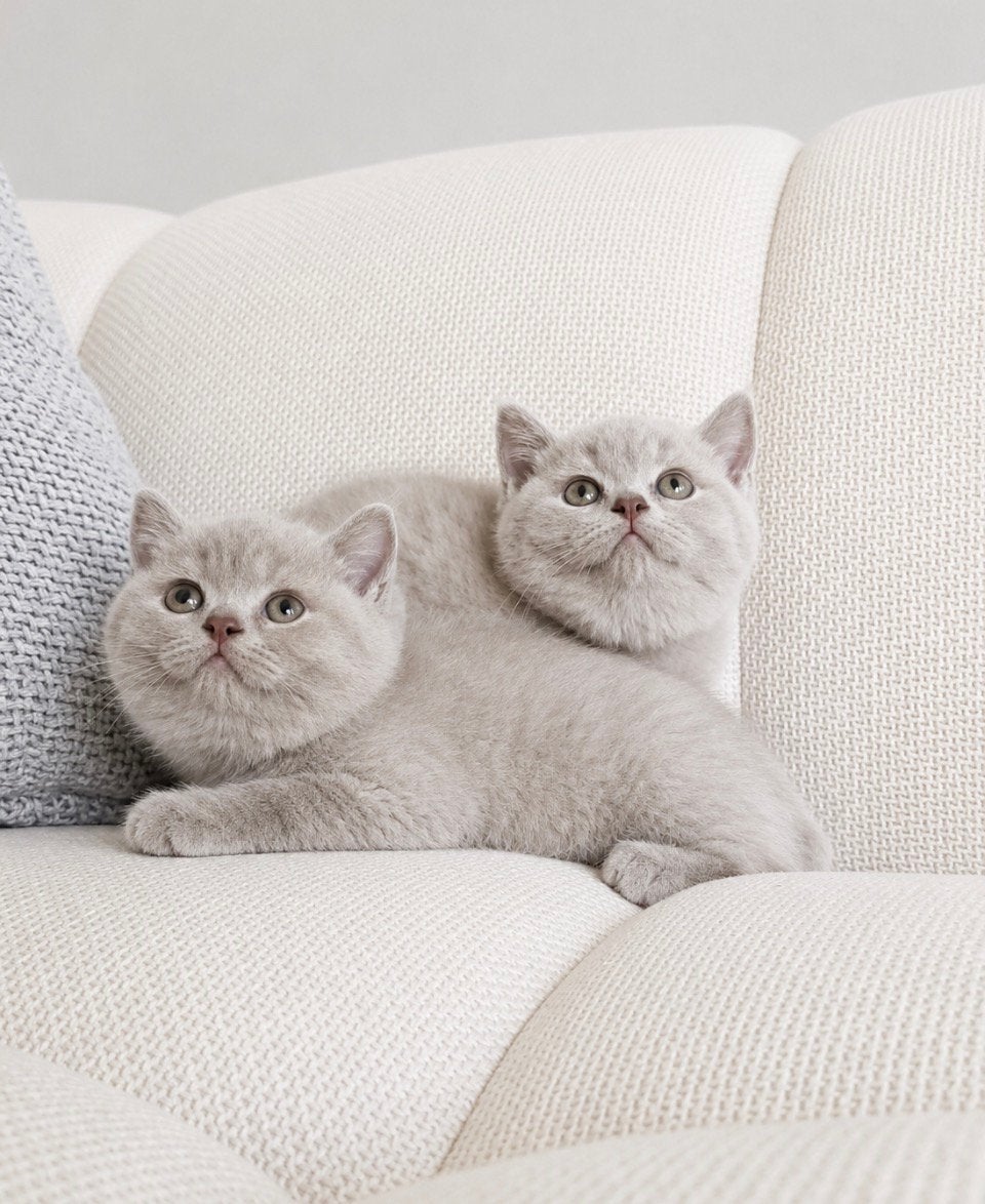 Britse Korthaar kittens, Meerdere dieren, Ontwormd, 0 tot 2 jaar
