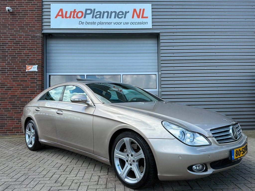 Mercedes-Benz CLS-klasse 500! Cruise! Leder! Navi! Schuifdak, Auto's, Automaat, Achterwielaandrijving, Gebruikt, Overige kleuren