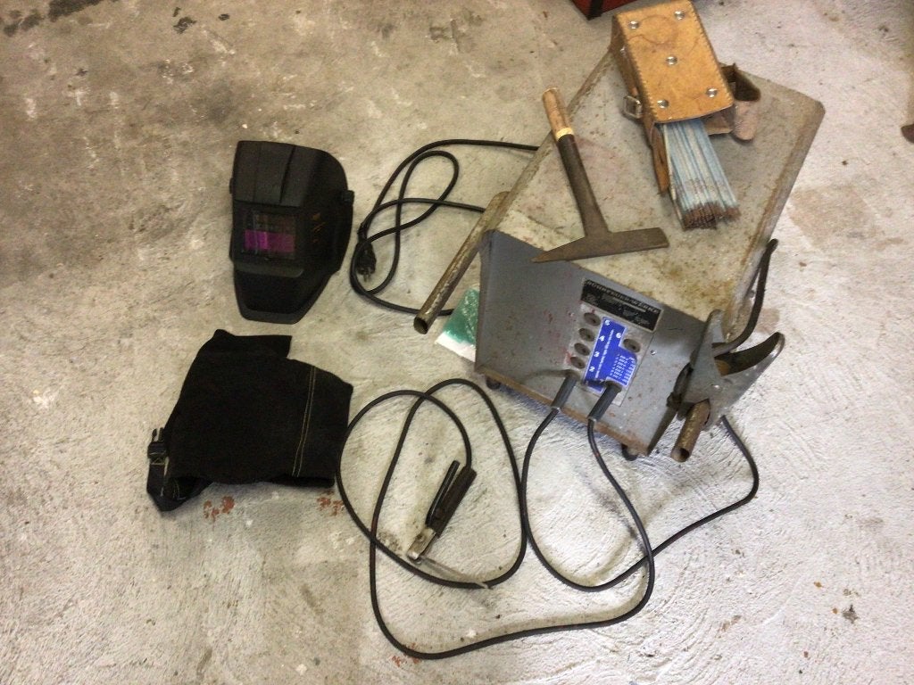 lasapparaat electrodes, 100 euro, Ophalen, Gebruikt, Minder dan 150 ampère, Elektroden