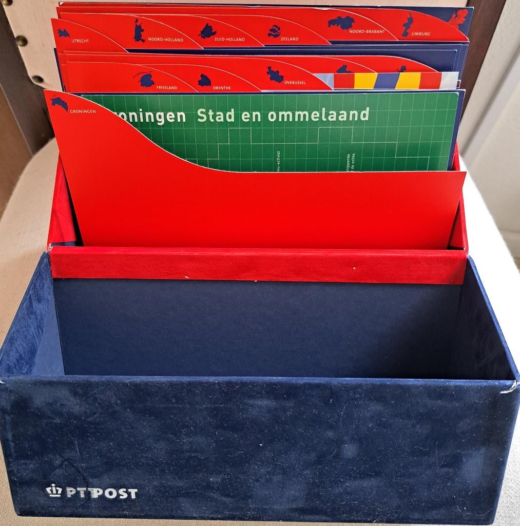 13 velletjes van de 12 provincies Postfris in verzalmelbox, Postzegels en Munten, Postzegels | Nederland, Ophalen of Verzenden