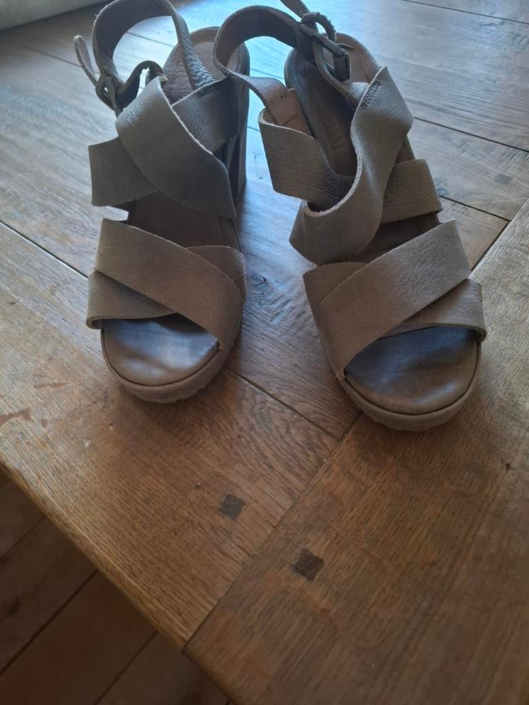 Mooie shabbies sandalen. Maat 40, Kleding | Dames, Schoenen, Overige kleuren, Shabbies Amsterdam, Zo goed als nieuw, Sandalen of Muiltjes
