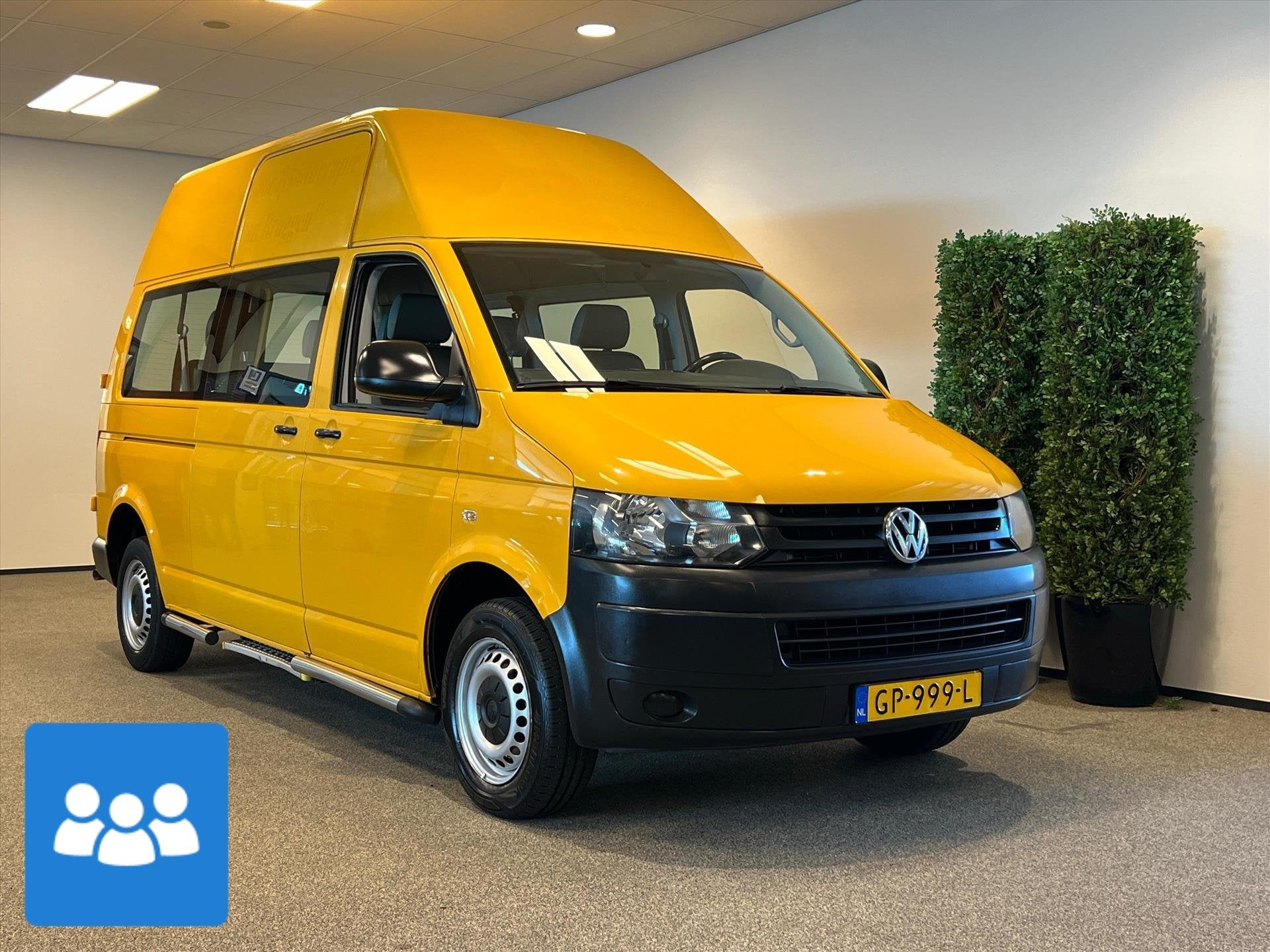 Volkswagen Transporter L2H3 Personenbus / Buurtbus 7-pers., Auto's, Euro 5, Gebruikt, 255 €/maand, 7 stoelen