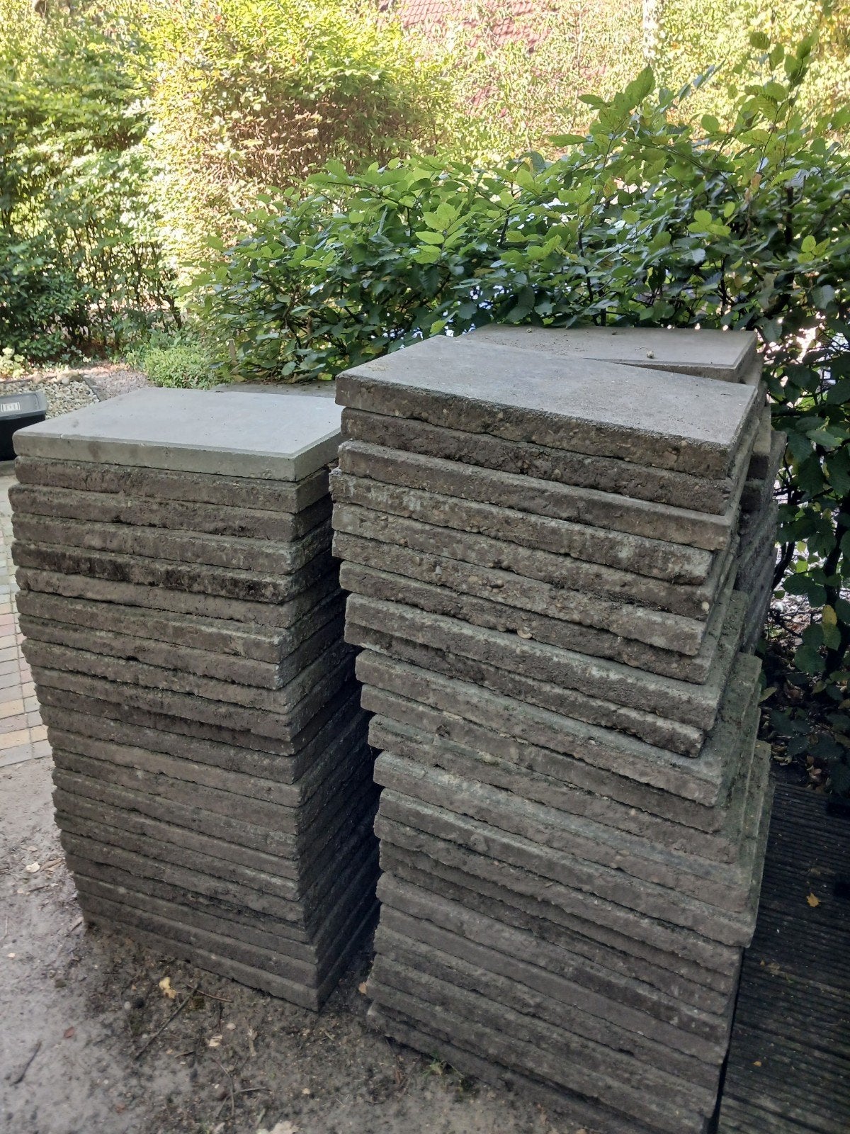 betontegels 60 x 40, Ophalen, Gebruikt, 10 m² of meer, Beton