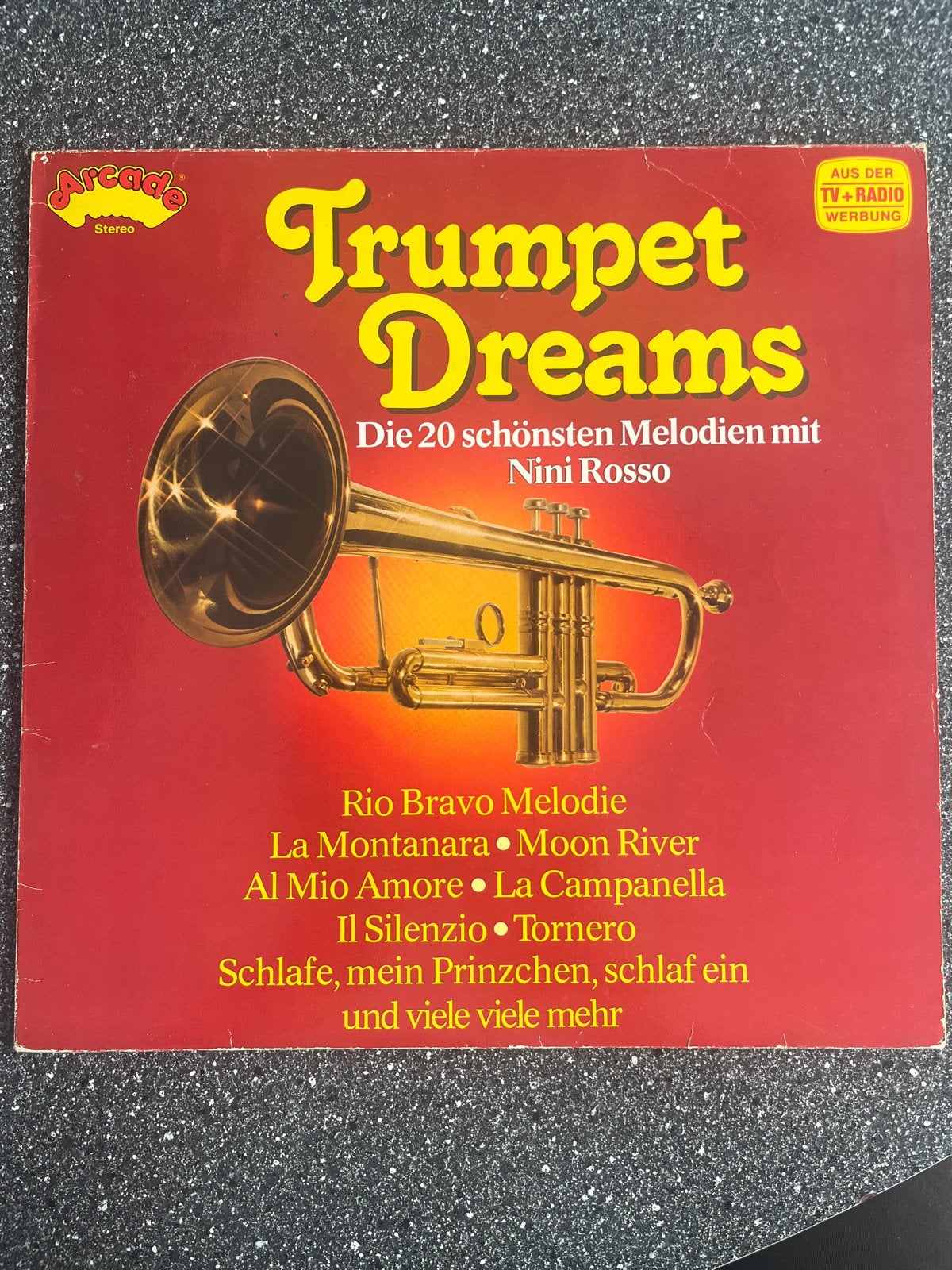 Nini Rosso - Trumpet Dreams LP (Arcade Stereo), Ophalen, LP, Gebruikt, Overige genres