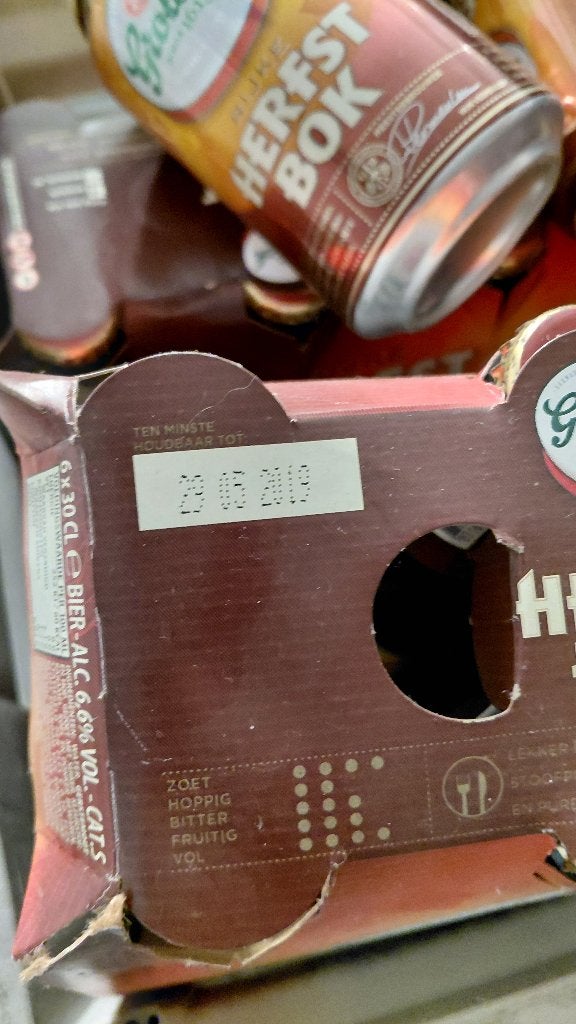 Keldervondst bokbier, Verzamelen, Ophalen, Zo goed als nieuw, Flesje(s), Grolsch