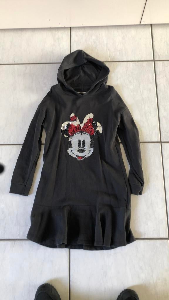 Mango jurk met Minnie Mouse, maat 140, Ophalen of Verzenden, Zo goed als nieuw, Meisje, Jurk of Rok