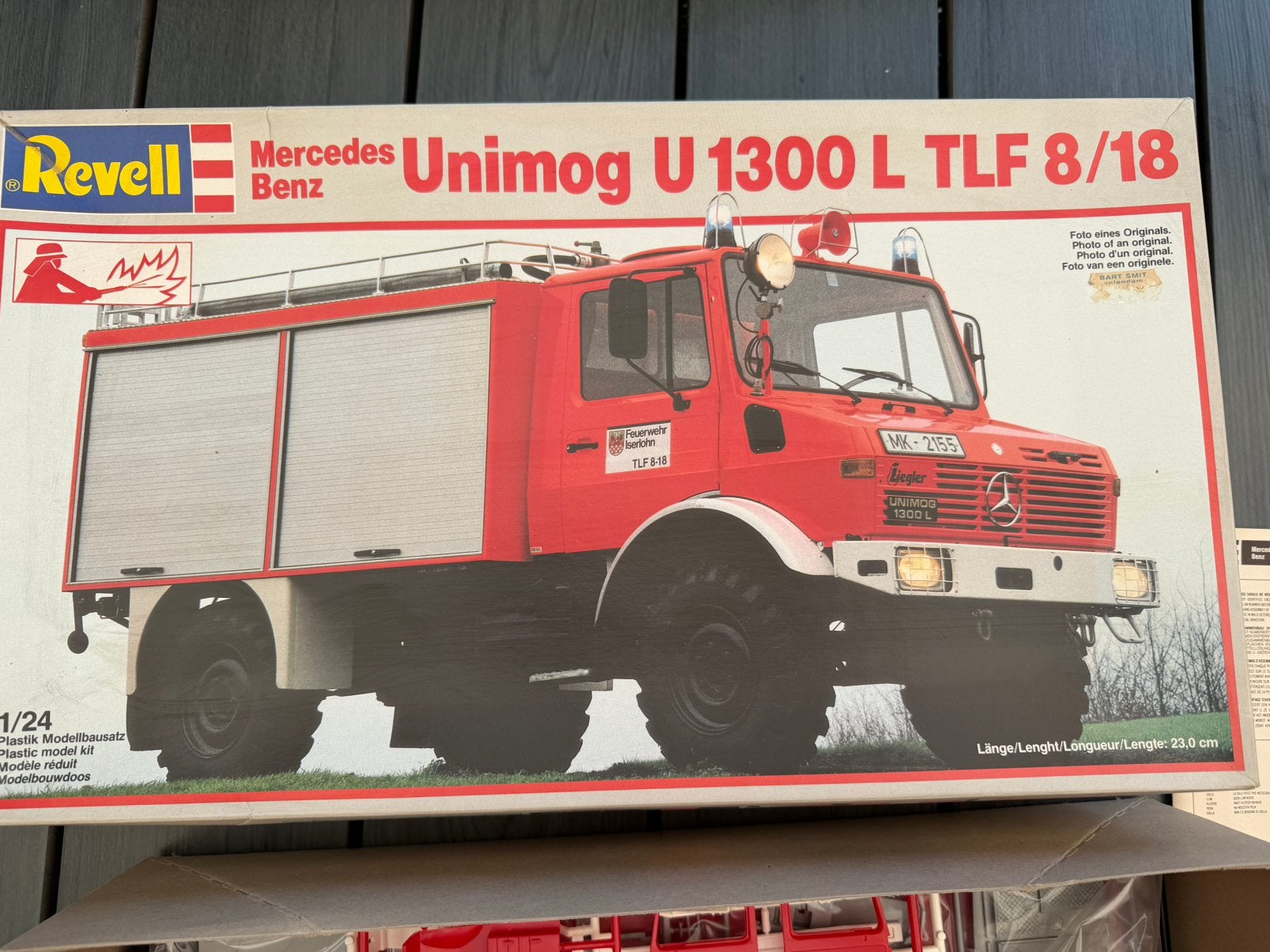 Mercedes Unimog Revell bouwdoos 1:24, Auto, I, Revell, Groter dan 1:32