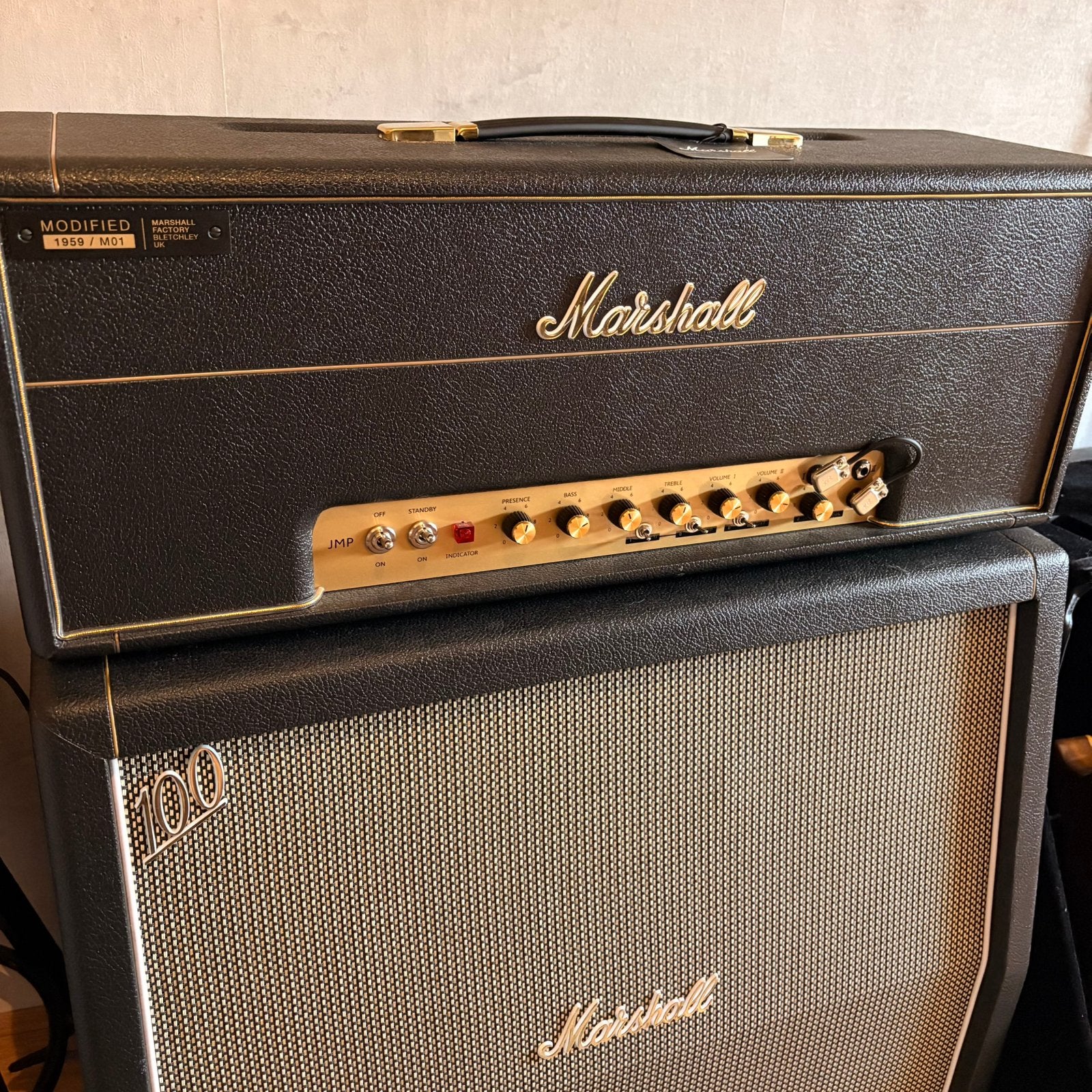 Marshall 1959 Mod handwired, Ophalen of Verzenden, Zo goed als nieuw, Minder dan 50 watt