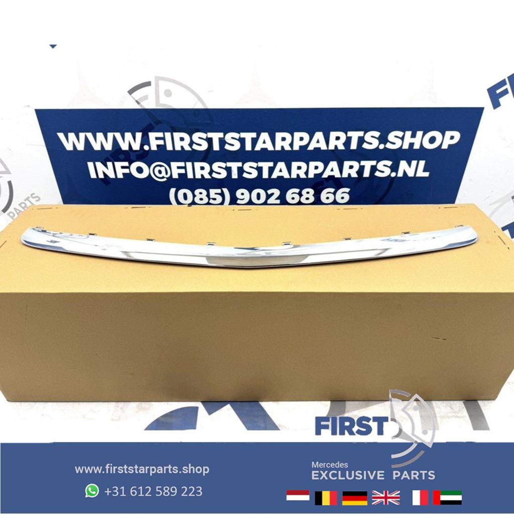A1778854202 BUMPER LIP W177 A KLASSE W118 CLA SIERLIJST CHRO, Gebruikt, Carrosserie en Plaatwerk, -, Ophalen of Verzenden