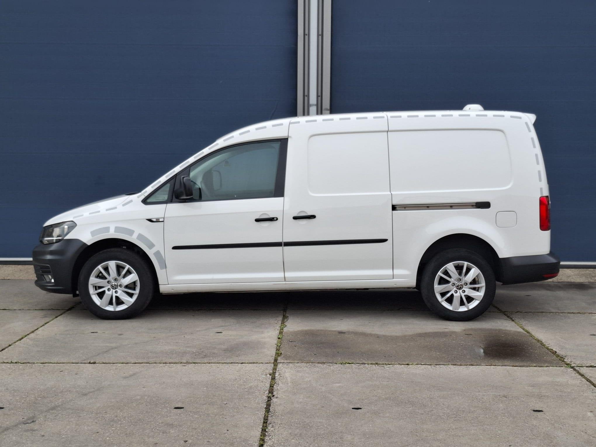 Volkswagen Caddy 2.0 TDI L2H1 BMT 4Motion Maxi Highline DUBB, Stof, Gebruikt, 4 cilinders, 150 pk