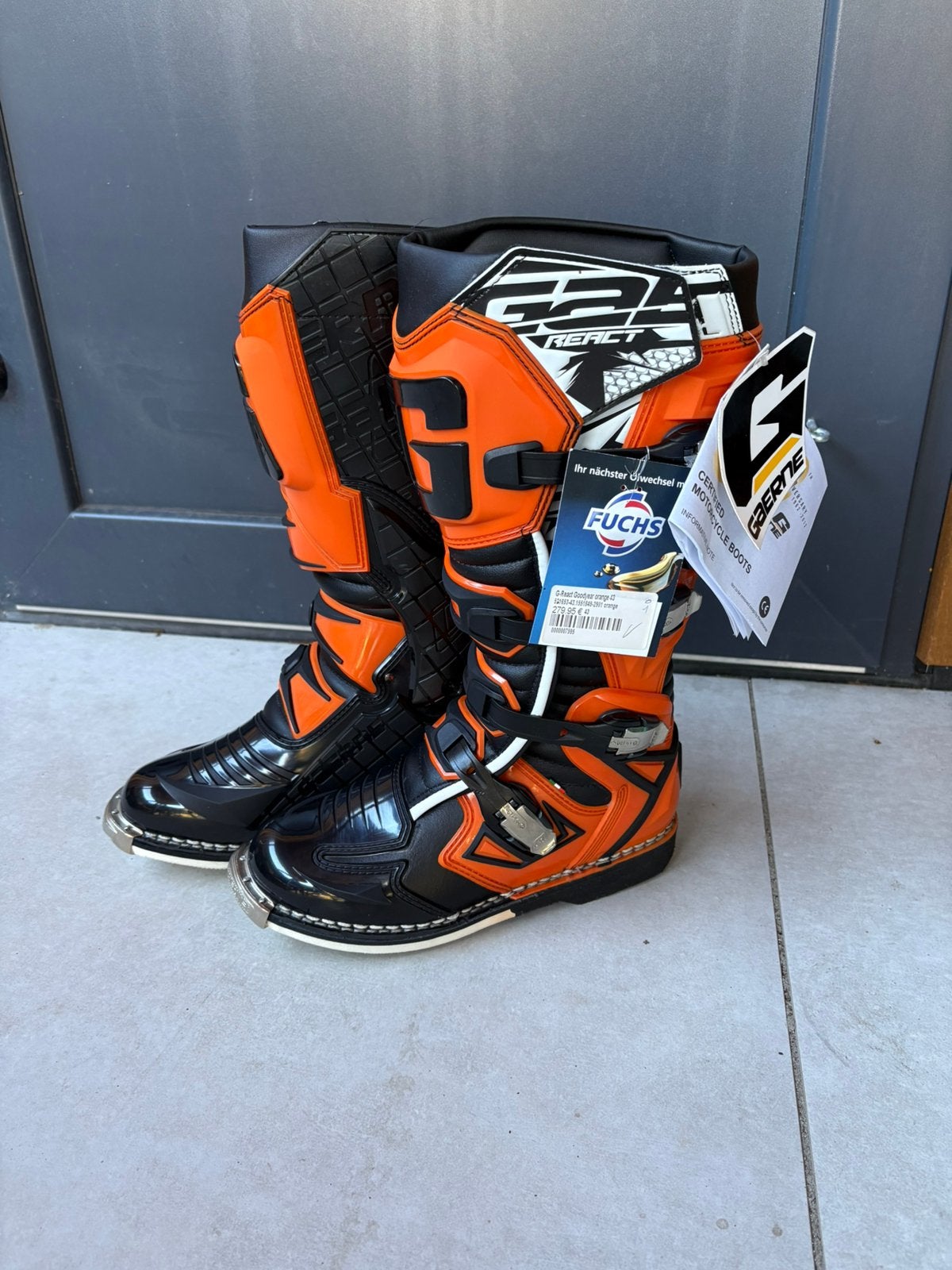NIEUW Gaerne React crosslaarzen motocross laarzen, Ophalen of Verzenden, Nieuw met kaartje, Heren, Laarzen