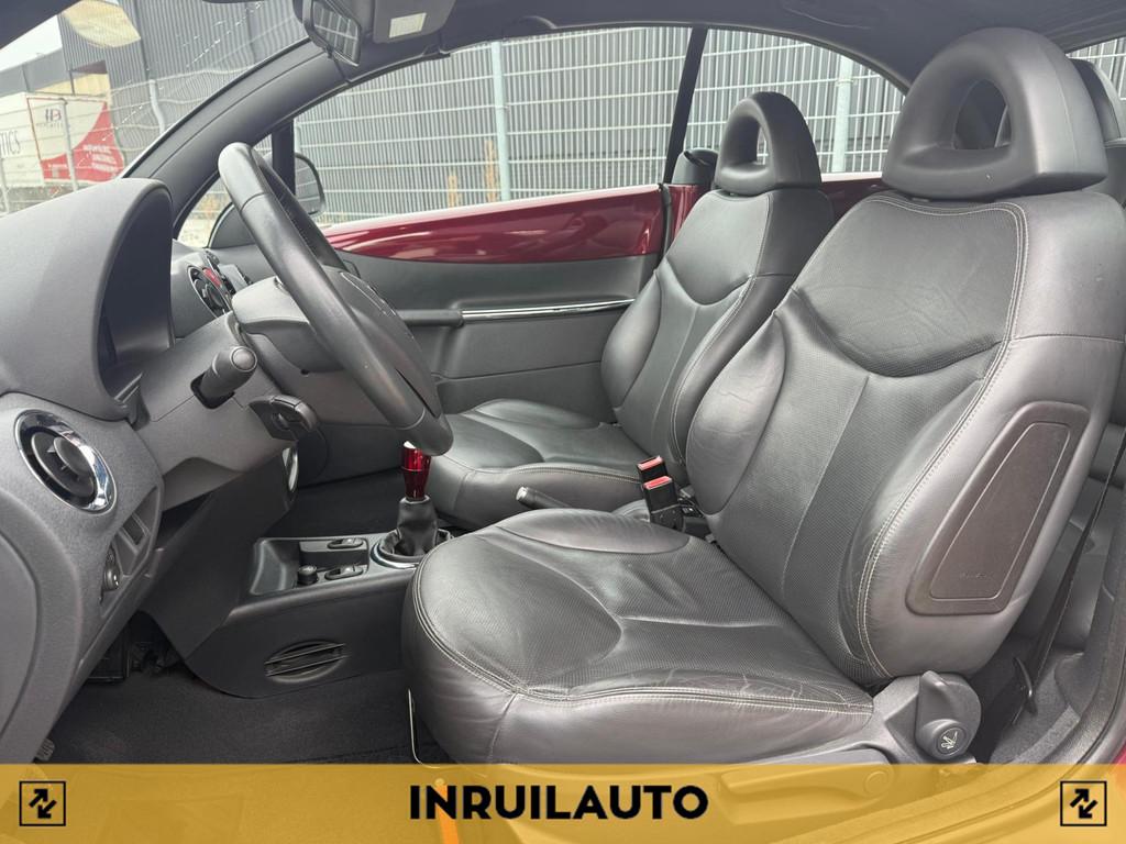 Citroen C3 Pluriel 1.4i Charleston|NAP|1eig|Trekhaak|Leder, Voorwielaandrijving, 15 km/l, Zwart, 4 stoelen