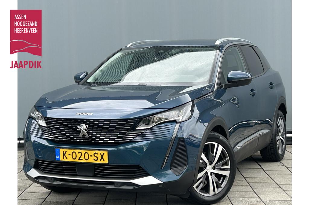 Peugeot 3008 BWJ 2021 | 1.2PT 131PK Allure | TREKHAAK | CLIM, Voorwielaandrijving, Gebruikt, 1199 cc, Parkeersensor