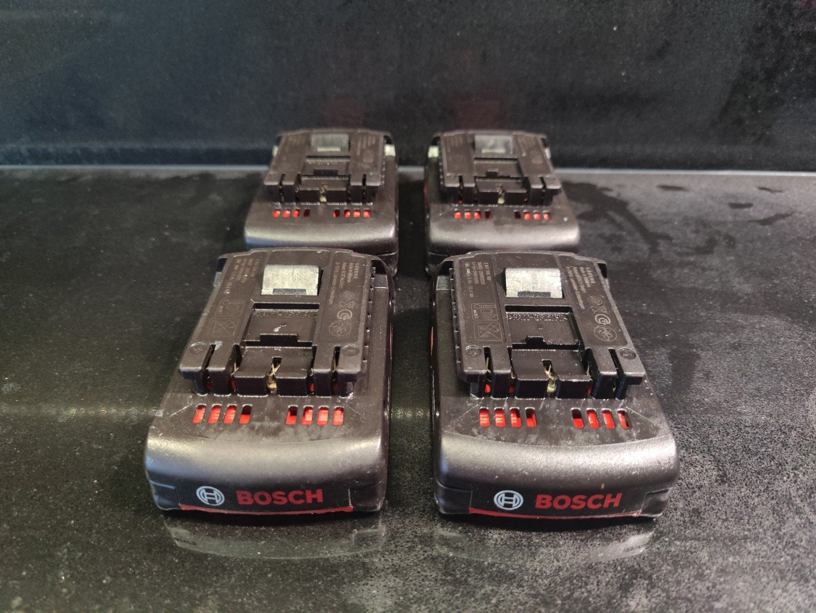 Bosch GBA accu ••18v •1.5 Ah ••4 stuks ✓Goedkoop, Doe-het-zelf en Verbouw, Gereedschap | Machine-onderdelen en Toebehoren, Ophalen of Verzenden
