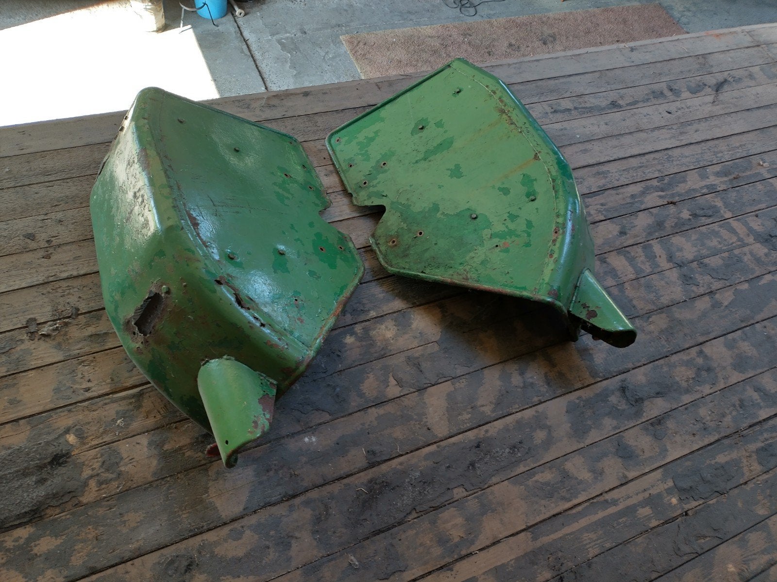 spatborden Fendt fix 2, Ophalen, Gebruikt, IJzer
