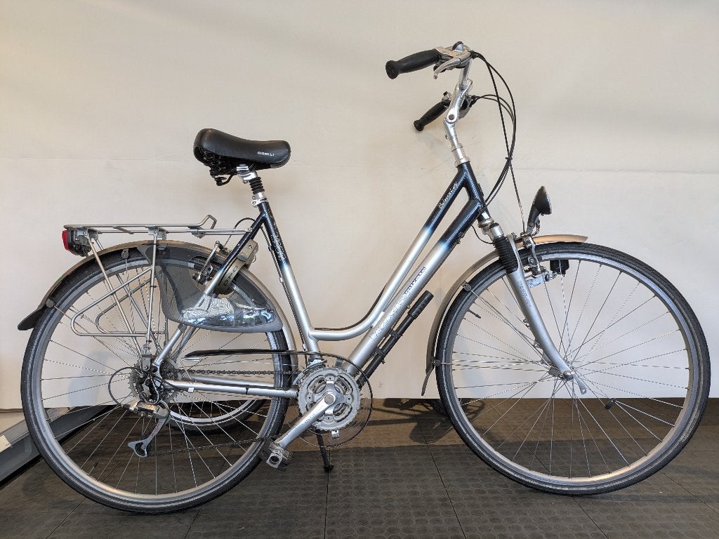 28 inch Koga Miyata Balance Lady met 21 versnellingen., Ophalen, 28 inch, Gebruikt, Velgrem