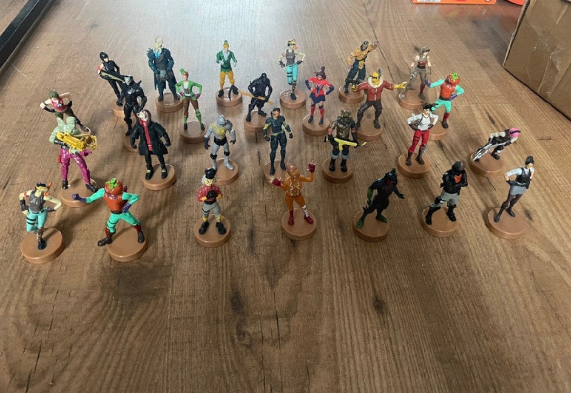 Fortnite Figuren/stempels - 27 Stuks, Ophalen of Verzenden, Gebruikt