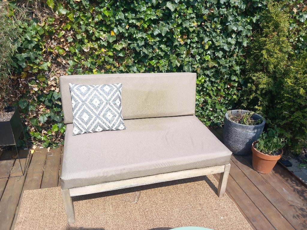 Tuinbankje, Ophalen of Verzenden, Gebruikt, Hout