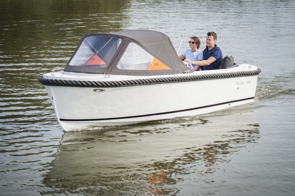 Maxima 490 sloep | Zelf samenstellen vanaf €9.950,-, Overige typen, Overige brandstoffen, 2 m, Polyester