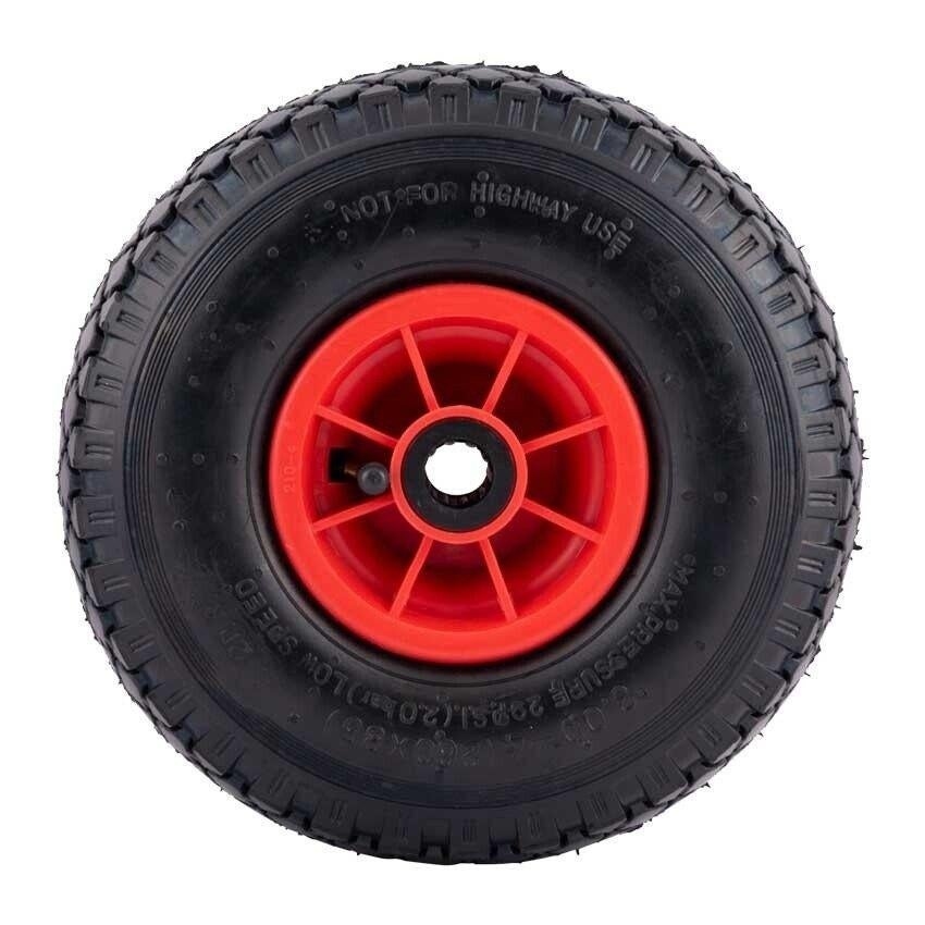 Steekwagen wiel staal ( as 20 mm ), Ophalen of Verzenden