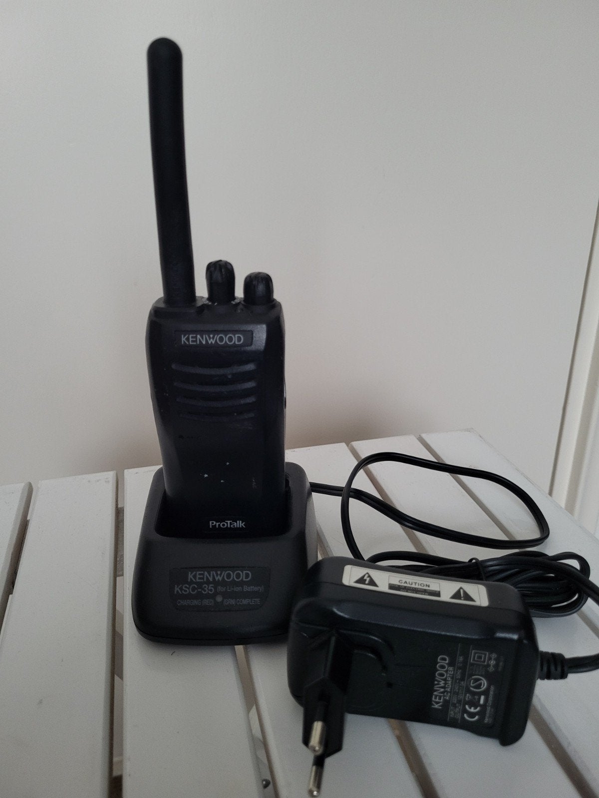 Kenwood pro talk ksc-35, Ophalen, Gebruikt