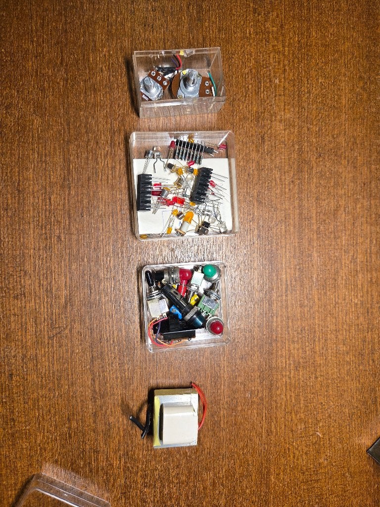 Ledjes potmeters trafo, Hobby en Vrije tijd, Ophalen, Gebruikt