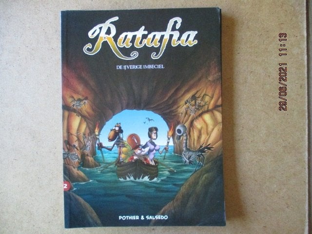 adv3804 ratafia, Eén stripboek, Ophalen, Gelezen