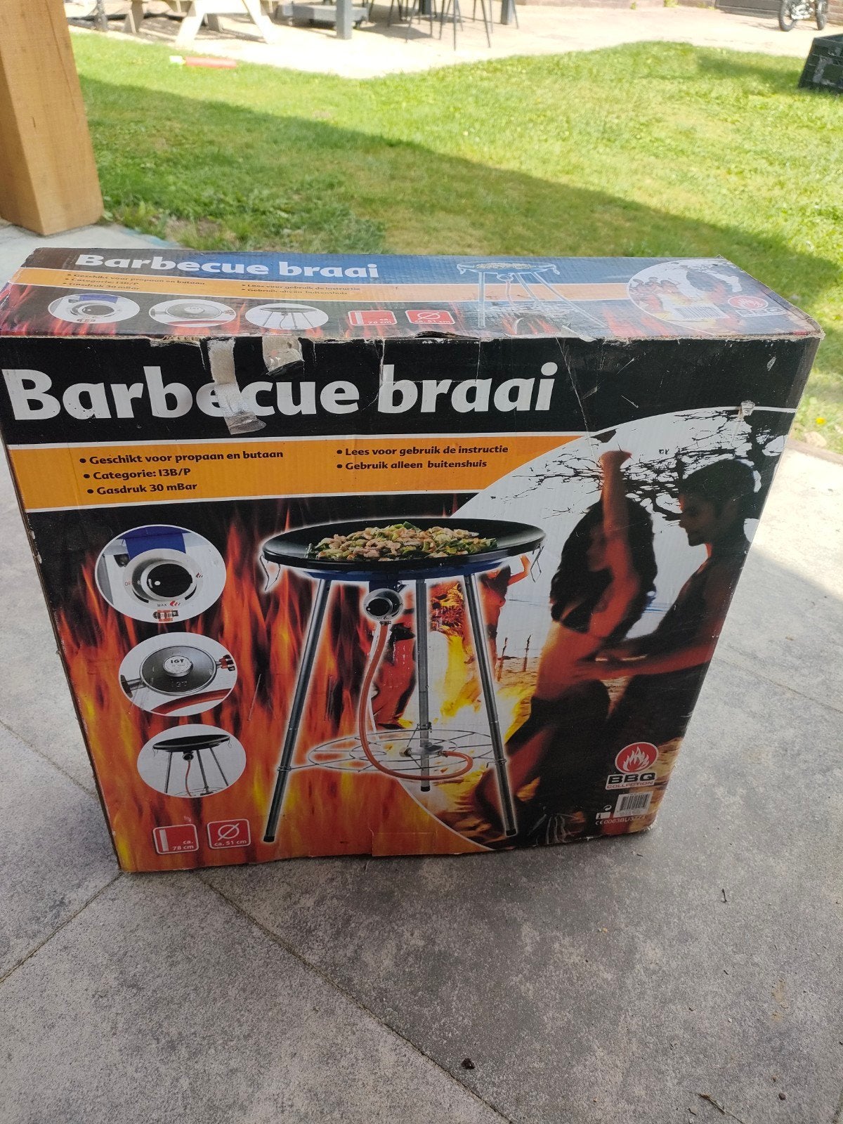 Barbecue braai (skottelbraai), Ophalen, Zo goed als nieuw